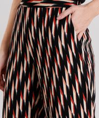 Calca-Feminina-Pantalona-Estampada-com-Bolsos-Preta-8889691-Preto_4