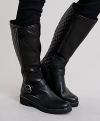 Bota-Feminina-Montaria-Matelasse-com-Fivela-Preta-9075713-Preto_2
