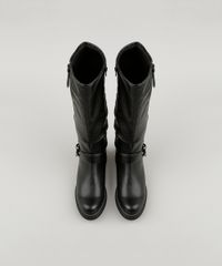 Bota-Feminina-Montaria-Matelasse-com-Fivela-Preta-9075713-Preto_4