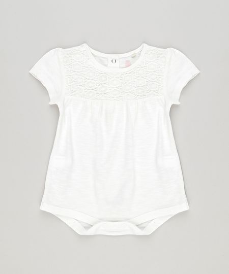 Body-Infantil-com-Renda-Manga-Curta-Decote-Redondo-em-Algodao---Sustentavel-Off-White-8880206-Off_White_1