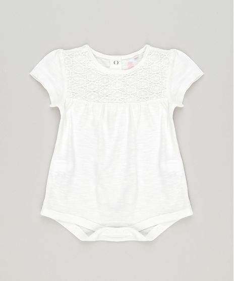 Body-Infantil-com-Renda-Manga-Curta-Decote-Redondo-em-Algodao---Sustentavel-Off-White-8880206-Off_White_1