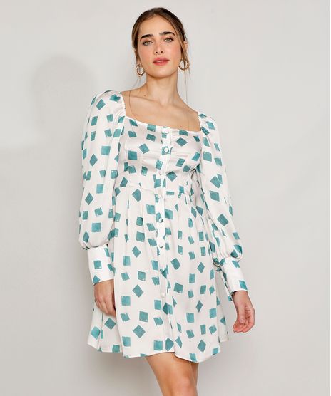Vestido-Feminino-Mindset-Curto-Acetinado-Estampado-Geometrico-Manga-Bufante-Off-White-9988089-Off_White_1