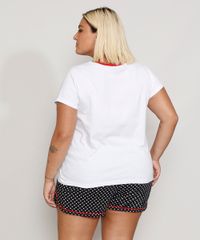 Pijama-Feminino-Plus-Size-Tal-Mae-Tal-Filha-Minnie-Manga-Curta-Branco-9968697-Branco_4