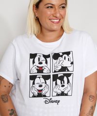 Pijama-Feminino-Plus-Size-Mickey-com-Estampa-Xadrez-Vichy-e-Babado-Manga-Curta-Branco-9972299-Branco_2