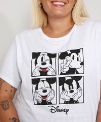 Pijama-Feminino-Plus-Size-Mickey-com-Estampa-Xadrez-Vichy-e-Babado-Manga-Curta-Branco-9972299-Branco_6