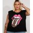 Regata-Feminina-Plus-Size-de-Banda-Muscle-Tee-Rolling-Stones-com-Ombreiras-Decote-Redondo-Preta-9980562-Preto_1