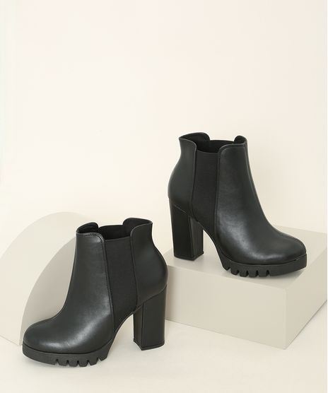 Bota-Feminina-Salto-Alto-Tratorada-Oneself-Preta-9983246-Preto_1