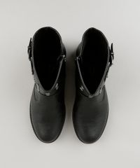 Bota-Feminina-Biker-Vizzano-com-Rebites-e-Fivelas-Cano-Curto-Preta-9081770-Preto_4