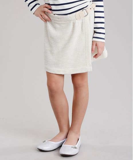 Saia-Infantil-Transpassada-Texturizada-com-Fivela-Bege-Claro-8821846-Bege_Claro_1