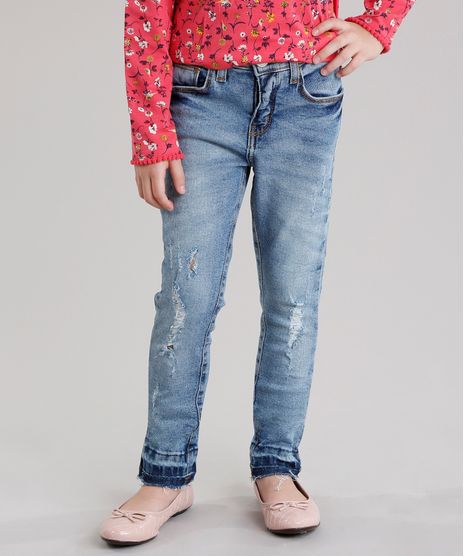 Calca-Jeans-Infantil-Destroyed-com-Barra-Desfeita-Azul-Claro-9138129-Azul_Claro_1