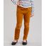 Calca-Infantil-Legging-com-Recorte-em-Suede-e-Ziper-Caramelo-8922288-Caramelo_1