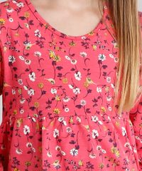Blusa-Infantil-Estampa-Floral-Manga-Longa-Decote-Redondo-Coral-9140684-Coral_4