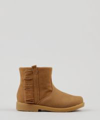 Bota-Infantil-com-Franjas-Cano-Curto-Caramelo-9049808-Caramelo_1