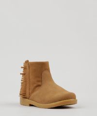 Bota-Infantil-com-Franjas-Cano-Curto-Caramelo-9049808-Caramelo_2