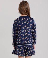 Jaqueta-Infantil-Bomber-Estampada-de-Arco-Iris-com-Lurex-Azul-Marinho-9140691-Azul_Marinho_2