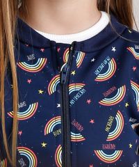 Jaqueta-Infantil-Bomber-Estampada-de-Arco-Iris-com-Lurex-Azul-Marinho-9140691-Azul_Marinho_4