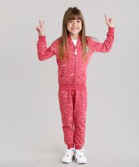 Blusao-Infantil-Estampado--Love--com-Bordado-em-Moletom-com-Capuz-Rosa-Escuro-8833714-Rosa_Escuro_3