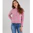 Sueter-Feminino-em-Trico-de-Chenille-Manga-Longa-Rose-8864679-Rose_1