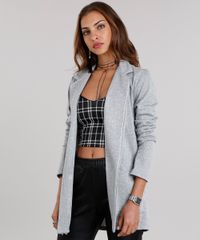 Blazer-Feminino-Longo-Risca-de-Giz-com-Bolsos-Manga-Longa-Cinza-Mescla-9050270-Cinza_Mescla_1 Blazer-Feminino-Longo-Risca-de-Giz-com-Bolsos-Manga-Longa-Cinza-Mescla-9050270-Cinza_Mescla_1