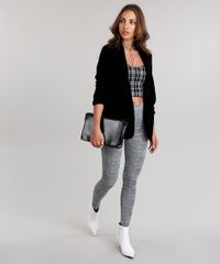 Blazer-Feminino-em-Veludo-com-Bolso-Gola-Smoking-Preto-8860353-Preto_3