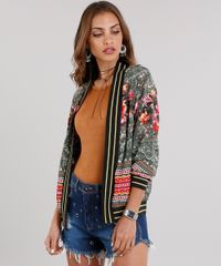 Kimono-Feminino-Estampado-Floral-com-Ribana-Listrada-com-Lurex-Verde-Militar-8898719-Verde_Militar_1