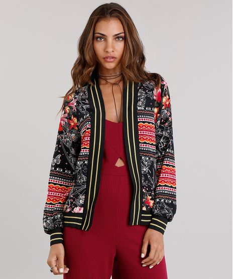 Kimono-Feminino-Estampado-Floral-com-Ribana-Listrada-com-Lurex-Preto-8898719-Preto_1