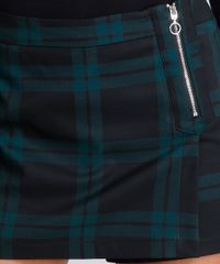 Short-Saia-Feminino-Xadrez-Curto-com-Ziper-Verde-Escuro-8853657-Verde_Escuro_4
