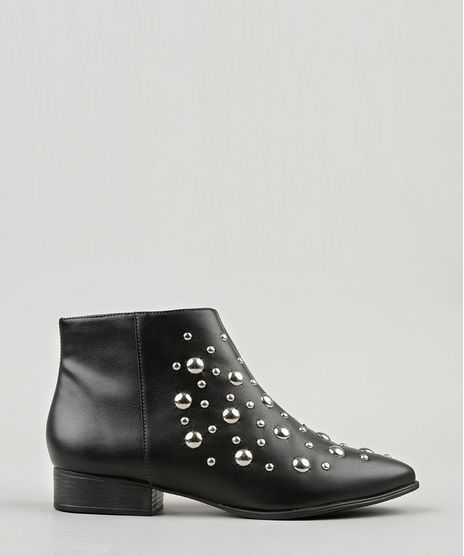 Bota-Feminina-Via-Uno-com-Tachas-Bico-Fino-Salto-Baixo-Preta-9071620-Preto_1