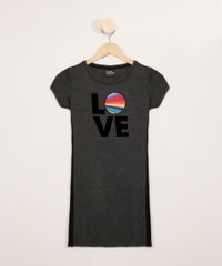 Vestido-Juvenil-Manga-Curta-Now-United-Chumbo-9966003-Chumbo_1