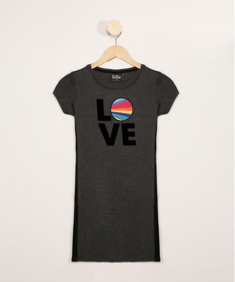 Vestido-Juvenil-Manga-Curta-Now-United-Chumbo-9966003-Chumbo_1