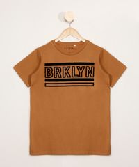 Camiseta-Juvenil-Manga-Curta--BRKLYN--Caramelo-9979882-Caramelo_1