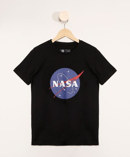 Camiseta-Juvenil-Manga-Curta-NASA-Preta-9979945-Preto_1