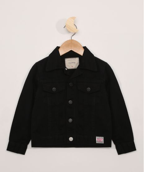 Jaqueta-de-Sarja-Infantil-Preta-9978957-Preto_1