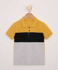 Polo-Infantil-Manga-Curta-com-Recortes-Mostarda-9980353-Mostarda_1