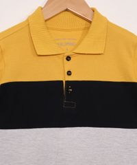 Polo-Infantil-Manga-Curta-com-Recortes-Mostarda-9980353-Mostarda_3