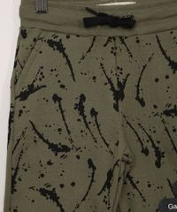 Bermuda-de-Moletom-Infantil-Estampada-de-Respingos-Verde-Militar-9983654-Verde_Militar_3