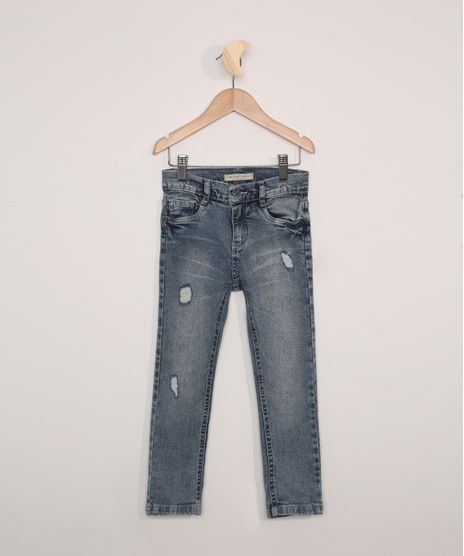 Calca-Jeans-Infantil-Skinny-Destroyed-Azul-Medio-9978832-Azul_Medio_1