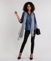 Camisa-Jeans-Feminina-com-Bolsos-Azul-Escuro-9157062-Azul_Escuro_3