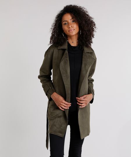 Casaco-Feminino-em-Suede-com-Faixa--Verde-Militar-8866059-Verde_Militar_1 Casaco-Feminino-em-Suede-com-Faixa--Verde-Militar-8866059-Verde_Militar_1