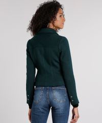 Jaqueta-Feminina-Biker-com-Ziper-Lateral-Verde-Escuro-8889290-Verde_Escuro_2