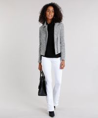 Jaqueta-Feminina-Biker-com-Ziper-Lateral-Cinza-Mescla-Escuro-8889290-Cinza_Mescla_Escuro_3