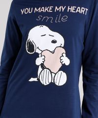 Pijama-Feminino-Snoopy-com-Estampa-de-Poa-Manga-Longa-em-Algodao---Sustentavel-Azul-Marinho-9122176-Azul_Marinho_3