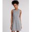 Vestido-Feminino-Xadrez-em-Jacquard-Curto-Decote-Redondo-Preto-8543167-Preto_1