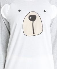 Pijama-Feminino-Urso-Raglan-com-Manga-Longa-Cinza-Mescla-Claro-9119116-Cinza_Mescla_Claro_3