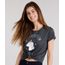 Blusa-Feminina-Unicornio-com-Bordado-de-Paetes-Manga-Curta-Decote-Redondo-Cinza-Mescla-Escuro-9171019-Cinza_Mescla_Escuro_1