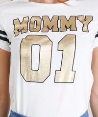 Blusa-Feminina--Mommy-01--Manga-Curta-Decote-Redondo-em-Algodao---Sustentavel-Off-White-9171020-Off_White_5