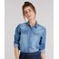 Camisa-Jeans-Feminina-com-Bolsos-Azul-Medio-9157061-Azul_Medio_1