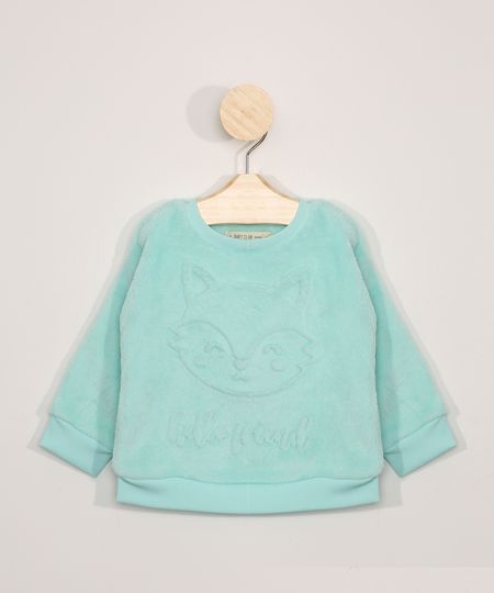 Blusa-Infantil-Unicornio-Fleece-Verde-9820740-Verde_1_1