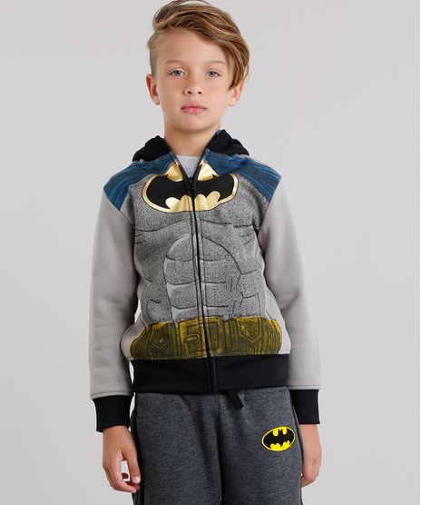 Blusao-Infantil-Batman-em-Moletom-com-Capuz-com-Mascara-Manga-Longa-Cinza-8484768-Cinza_1