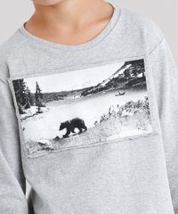 Blusao-Infantil-em-Moletom-com-Estampa-de-Paisagem-manga-Longa-Gola-Careca-Cinza-Mescla-9143822-Cinza_Mescla_4